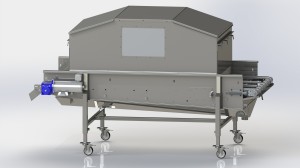 Food Safety Conveyor CSAN3607 with Hood